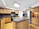 Updated kitchen with modern appliances, granite countertops, and ample cabinet space at 4030 Braesgate Ln, Tampa, FL 33624