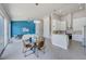 Spacious open-concept area with living, dining, and kitchen, perfect for entertaining and Gathering time at 5253 Boardwalk St, Holiday, FL 34690