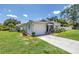 Charming single-story home with a driveway and vibrant lawn, showcasing curb appeal under a sunny sky at 5401 7Th N Ave, St Petersburg, FL 33710