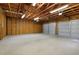 Spacious two-car garage with high ceilings, ample lighting, and a clean, organized interior at 6301 Hobson Ne St, St Petersburg, FL 33702