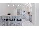 Modern eat-in kitchen with stainless steel appliances and plenty of counter space at 8200 31St N Ter, St Petersburg, FL 33710
