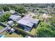 Aerial view of a home featuring a fenced backyard with patio and mature landscaping at 8848 56Th N Way, Pinellas Park, FL 33782