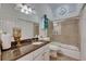 Clean bathroom with decorative accents and modern vanity at 9041 58Th N St, Pinellas Park, FL 33782