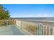 Waterfront balcony offers unobstructed beach views and tranquil blue ocean waters at 20060 Gulf Blvd, Indian Shores, FL 33785