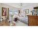 Guest bedroom with a daybed, natural light, and cozy furnishings at 1136 Thayer St, Safety Harbor, FL 34695