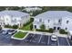 An aerial view shows the well-maintained complex with parking at 2020 Greenwood Valley Dr, Plant City, FL 33563