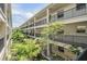 A lush courtyard offers a tranquil and secluded outdoor retreat at 2700 Bayshore Blvd # 6210, Dunedin, FL 34698