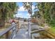 Gated boat storage area featuring ample space for storing boats, trailers, and other watercraft at 2850 Doone Cir, Palm Harbor, FL 34684