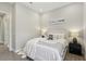 Comfortable bedroom features modern decor and an abundance of natural light at 2903 Cordoba Ranch Blvd, Lutz, FL 33559