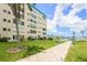 Well-maintained building exterior showcasing the property's architecture and landscaping at 2960 59Th S St # 215, Gulfport, FL 33707