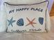 Pillow on a chair that reads: My Happy Place, Gulfport, Florida at 2960 59Th S St # 215, Gulfport, FL 33707