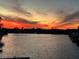 Scenic waterfront view at sunset, showcasing the beauty of the surrounding nature and the tranquil water at 2960 59Th S St # 215, Gulfport, FL 33707