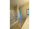 Cozy bathroom featuring a vanity with sink, tub, and shower at 3111 S Canal Dr, Palm Harbor, FL 34684