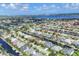 Extensive aerial view of the community, showing homes and waterways at 4743 Spinnaker Dr, Bradenton, FL 34208