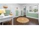 Multi-purpose room with desk, and ample storage space at 58 Aster St, Clearwater Beach, FL 33767