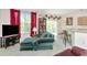 Comfortable living room featuring modern decor, plush seating, and ample natural light at 6231 Olivedale Dr, Riverview, FL 33578