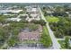 This aerial view showcases the community's well-maintained landscaping, ample parking, and convenient location at 6262 142Nd N Ave # 1302, Clearwater, FL 33760
