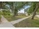 Charming single-story home with mature trees and landscaping at 8010 Par N Ave, St Petersburg, FL 33710