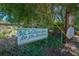 Welcoming garden sign invites residents to explore the garden at 917 W Idlewild Ave, Tampa, FL 33604