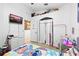 Colorful bedroom with themed décor, creative storage, and fun accents, perfect for a  at 9831 Edmonton Dr, Land O Lakes, FL 34638