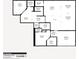 Detailed floor plan of the first floor, showcasing the layout of the rooms and their dimensions at 11828 Ranchers Gap Dr, Odessa, FL 33556