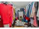 Walk-in closet with plenty of space and storage at 13003 Carlington Ln, Riverview, FL 33579