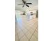 Expansive living room blending seamlessly into a gourmet kitchen with an island at 1507 W Le Compte Dr, Tampa, FL 33604