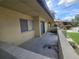 A view of the private patio area for this condo unit at 1508 16Th Se Cir, Largo, FL 33771
