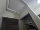 A home's ceiling and soffit show signs of possible water damage at 1508 16Th Se Cir, Largo, FL 33771