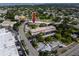 Aerial view showcasing community with surrounding greenery and parking at 211 Pasadena N Ave # 109, St Petersburg, FL 33710