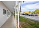 Exterior walkway with a view of the parking lot at 211 Pasadena N Ave # 109, St Petersburg, FL 33710