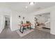 Open floor plan features the living room, dining room, and flex-use room at 2708 W Bird St, Tampa, FL 33614