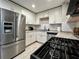 Modern kitchen with stainless steel appliances and granite countertops at 3018 11Th N Ave, St Petersburg, FL 33713