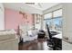 This room has hard wood floors, a ceiling fan, and a spectacular cityscape view at 345 Bayshore Blvd # 1510, Tampa, FL 33606