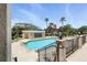 Inviting pool area with comfortable lounge chairs and shade at 345 Bayshore Blvd # 1510, Tampa, FL 33606