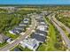 Stunning aerial view of a residential community with lush greenery, and well-maintained streets at 4906 Los Robles Ct, Palmetto, FL 34221