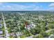 Beautiful aerial view of a home nestled in a lush, green neighborhood with mature trees at 5124 3Rd N Ave, St Petersburg, FL 33710