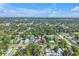 Aerial view of the neighborhood featuring lush trees and charming homes at 5124 3Rd N Ave, St Petersburg, FL 33710