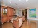 Bonus living space with media center and cozy furniture at 6207 Ridge Top Dr, New Port Richey, FL 34655