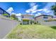 Expansive backyard with a privacy fence, offering plenty of room for outdoor activities and relaxation at 828 Terra Vista St, Brandon, FL 33511