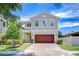 Charming two-story home boasts a brick driveway and a well-maintained landscaped yard at 828 Terra Vista St, Brandon, FL 33511