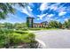 Beautifully landscaped clubhouse with well-maintained grounds and convenient parking at 828 Terra Vista St, Brandon, FL 33511