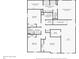 Second floor plan featuring primary bedroom, bathrooms, closets, laundry room, and loft at 8305 Praise Dr, Tampa, FL 33625