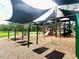 Community playground featuring swings and play structure with covered areas provides a fun, safe outdoor recreation area for residents at 9275 Bella Vita Cir, Land O Lakes, FL 34637