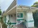 Charming home exterior featuring well-maintained gutters and downspouts, adding to the home's curb appeal at 1448 Temple St, Clearwater, FL 33756