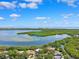 Waterfront property with scenic views of the bay and surrounding landscape at 1531 75Th Ne Cir, St Petersburg, FL 33702