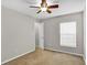 Bedroom featuring neutral walls, carpet, and ceiling fan at 1706 Erin Brooke Dr, Valrico, FL 33594