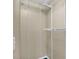 Walk-in closet with installed shelving at 1706 Erin Brooke Dr, Valrico, FL 33594