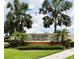 Community sign surrounded by Palm Trees in the Brentwood Hills community at 1706 Erin Brooke Dr, Valrico, FL 33594
