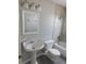 Bathroom featuring a bathtub and shower combo and a classic pedestal sink and vintage faucet at 2114 Intervista Ln, Valrico, FL 33594